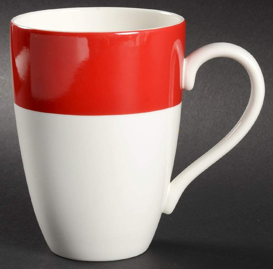 Continental Dining Red Mug by Lenox-1