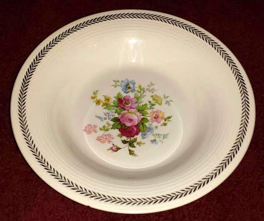 June Rose Dinner Plate by Limoges-American-1