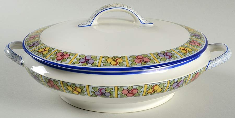 LSS293 Round Covered Vegetable by Lazarus Straus & Sons-1