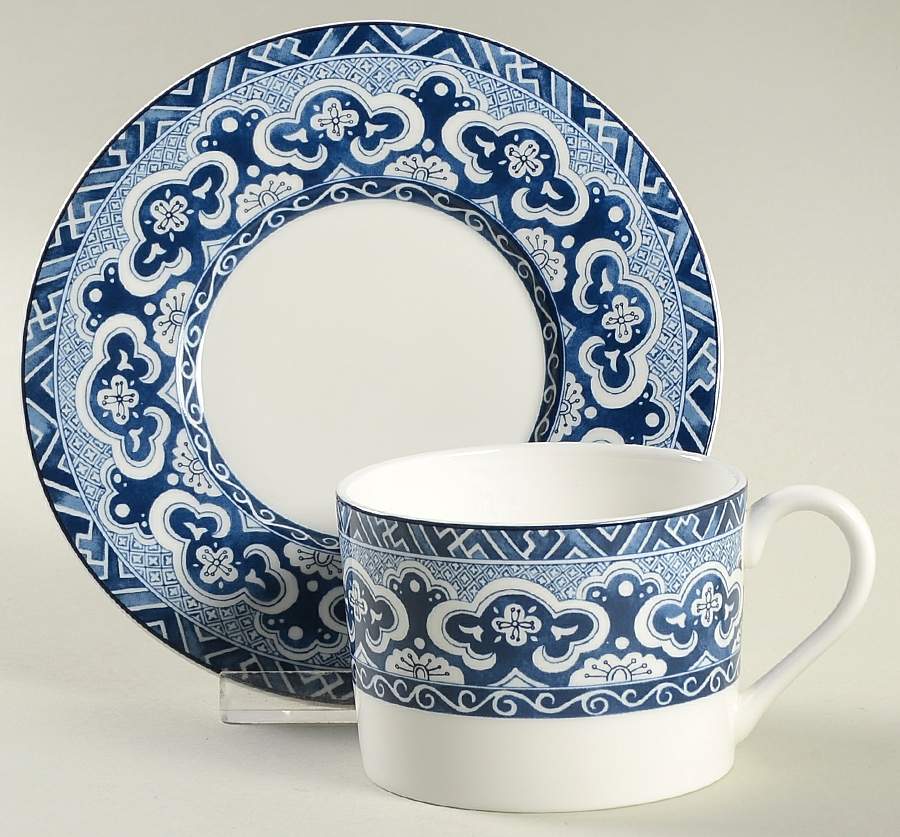 Empress Flat Cup & Saucer Set by Ralph Lauren China-1
