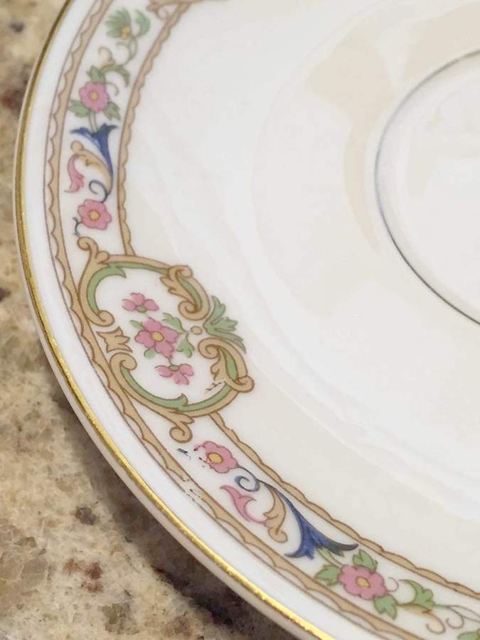 LIM658 Saucer by Limoges-French-1