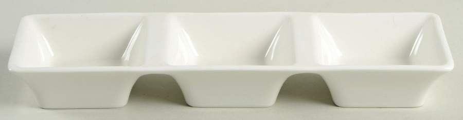 Entertain 365 3 Part Rectangular Divided Server by Lenox-1