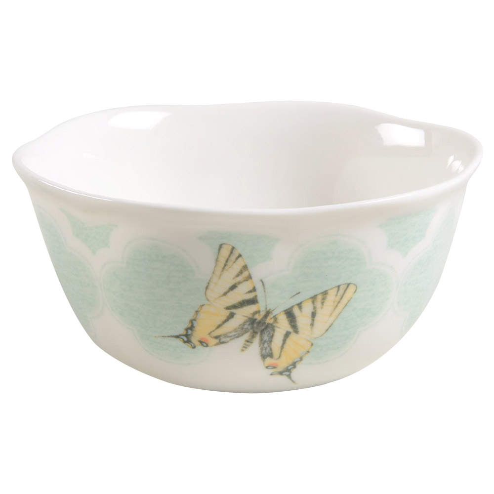 Butterfly Meadow Trellis Dessert Bowl by Lenox-1