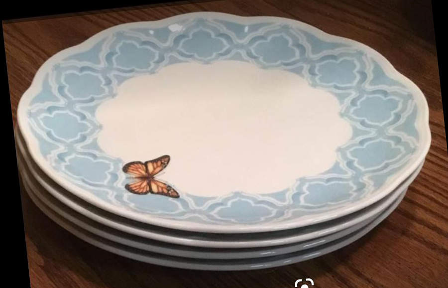 Butterfly Meadow Trellis Dinner Plate by Lenox-1