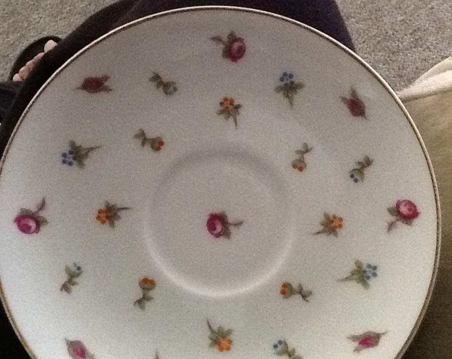 LIM672 Saucer by Limoges-French-1