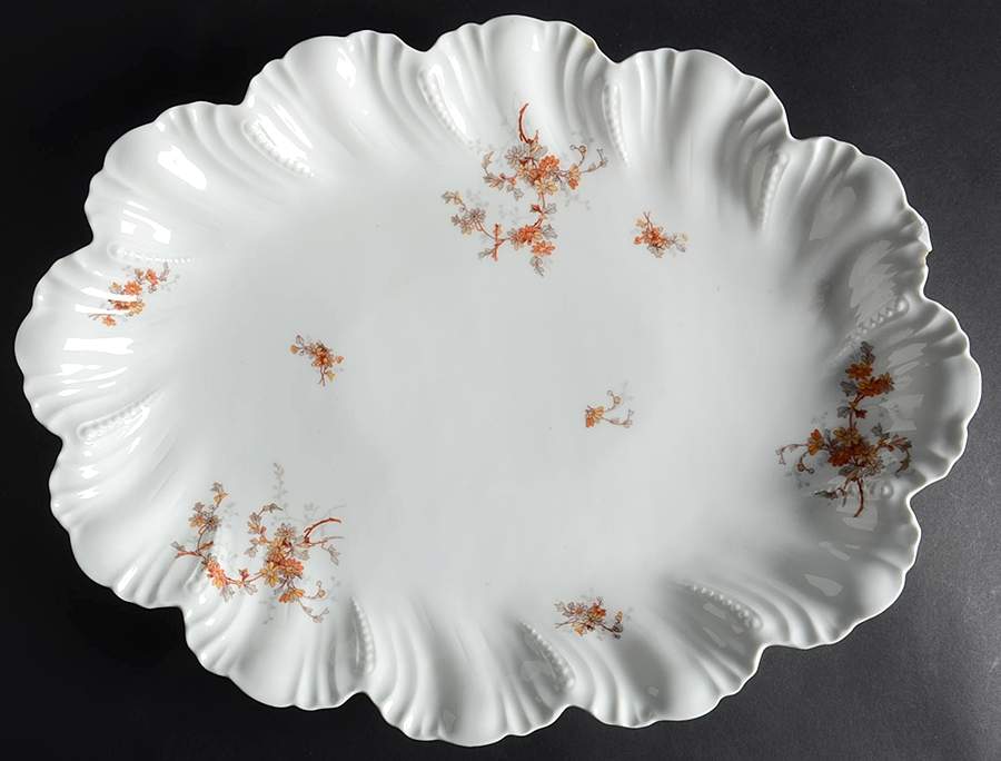 LNT406 19" Oval Serving Platter by Lanternier-1