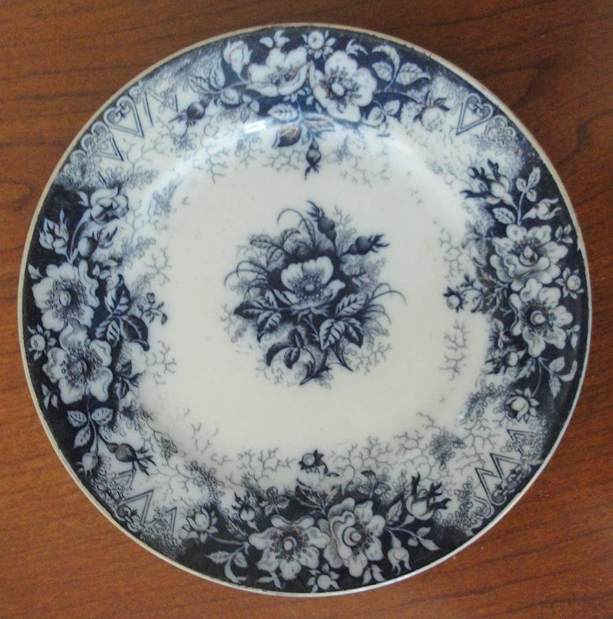 Eglantine Salad Plate by Luneville-1