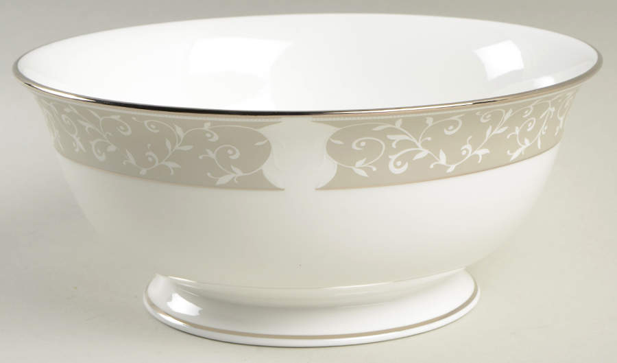Opal Innocence Dune 8" Round Serving Bowl by Lenox-1