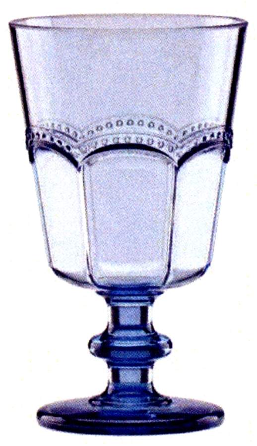 French Perle-Marine Blue Acrylic Wine by Lenox-1