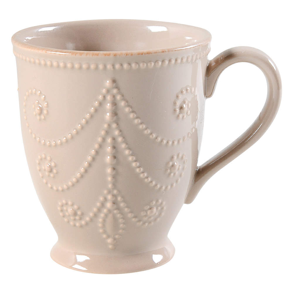 French Perle Latte Tan Mug by Lenox-1