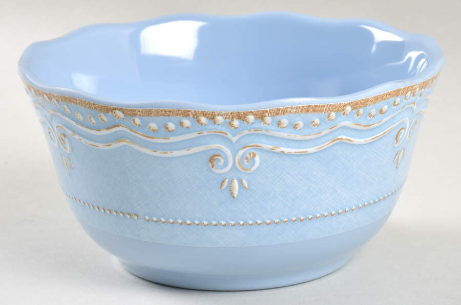 French Perle Robins Egg Blue Melamine All Purpose Bowl by Lenox-1