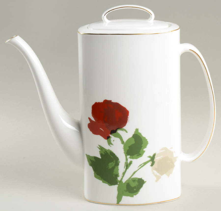 Rose Park Coffee Pot & Lid by Lenox-1