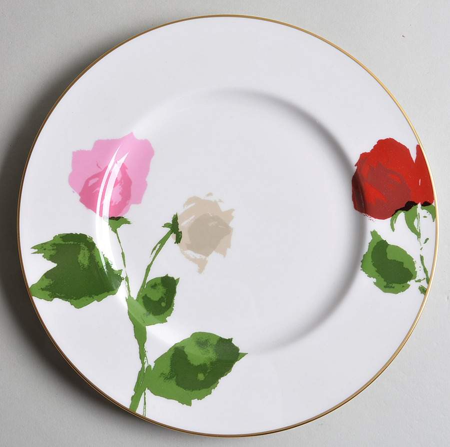 Rose Park Accent Luncheon Plate by Lenox-1