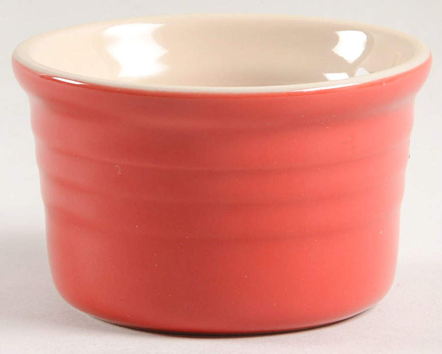 Flame (Volcanic Orange) Ramekin by Le Creuset-1