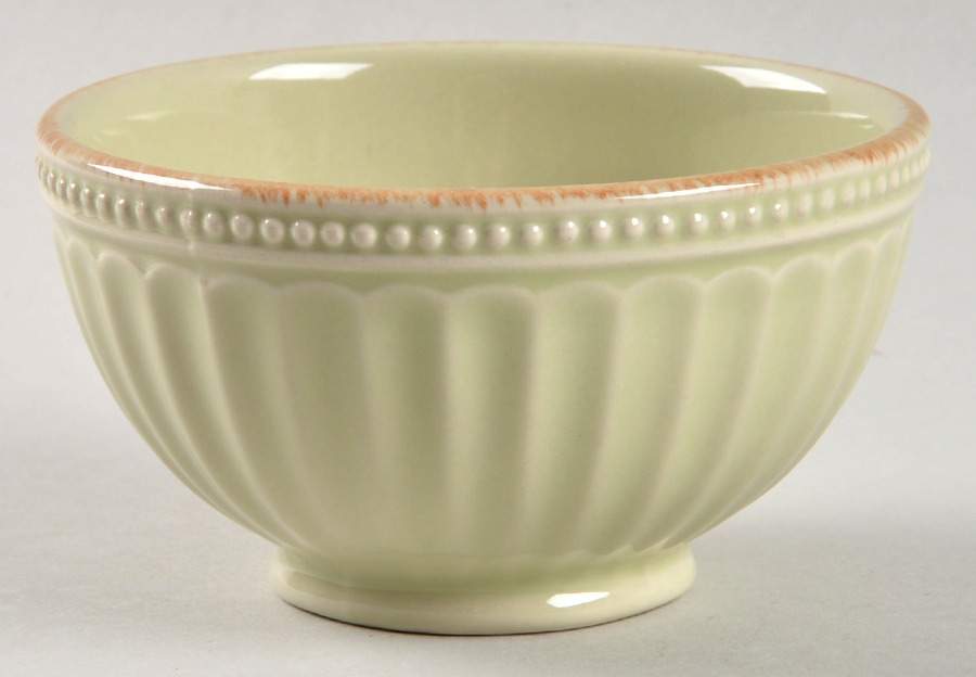 French Perle Groove Pistachio 4" Mini Bowl by Lenox-1