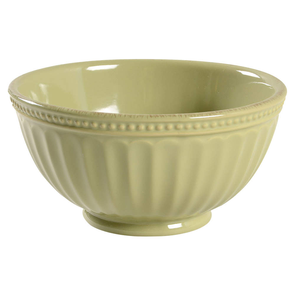 French Perle Groove Thyme Soup/Cereal Bowl by Lenox-1