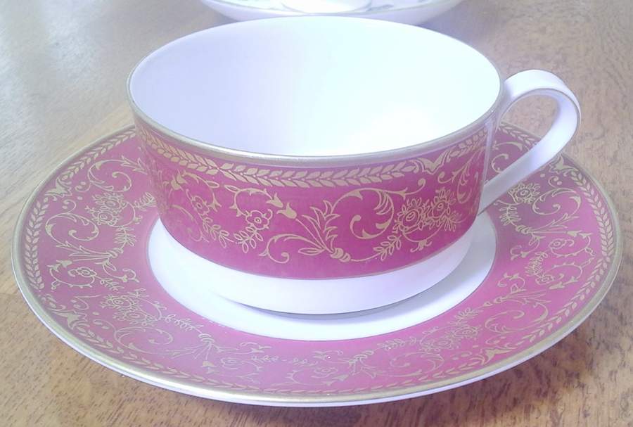 LAG56 Flat Cup & Saucer Set by Langenthal-1