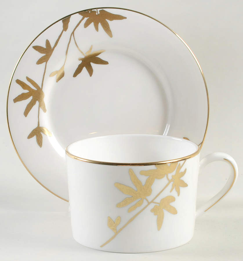 Oliver Park Flat Cup & Saucer Set by Lenox-1