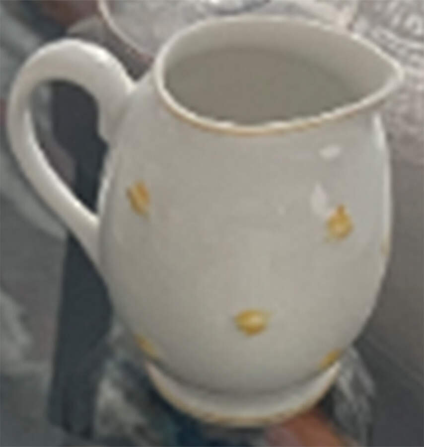 Muguet Yellow Creamer by Lalique-1