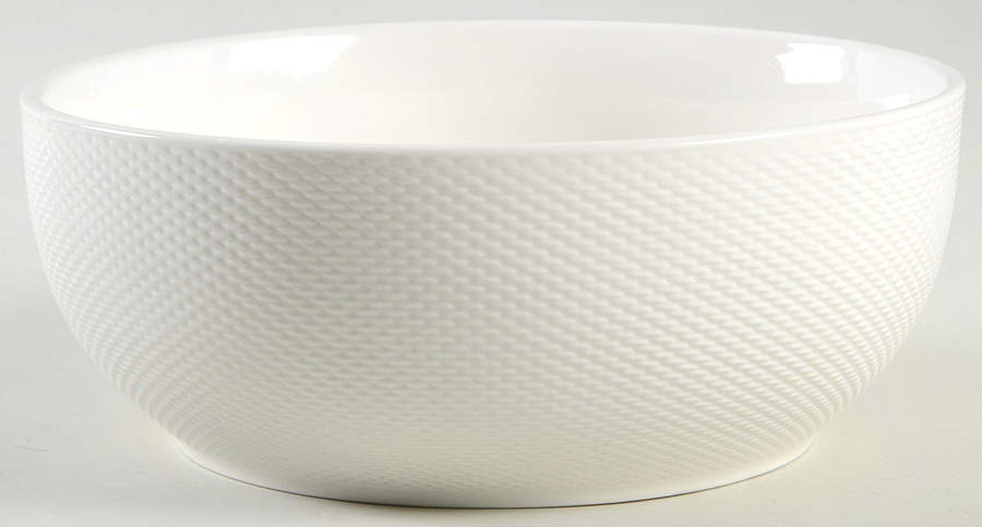 Largo White 9" Salad Serving Bowl by Lenox-1