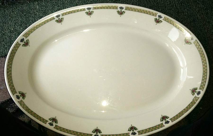 Ritz Carlton 12" Oval Serving Platter by Scammell-1
