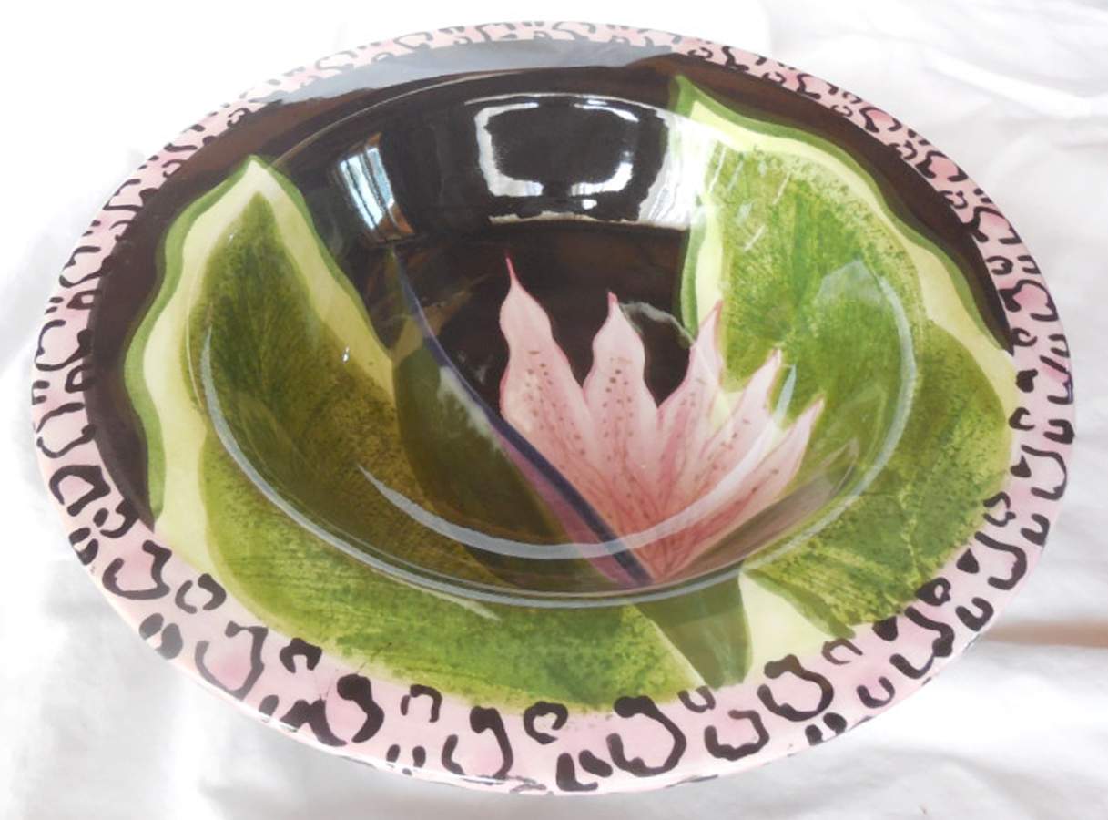 LGA141 Rim Soup Bowl by Laurie Gates-1
