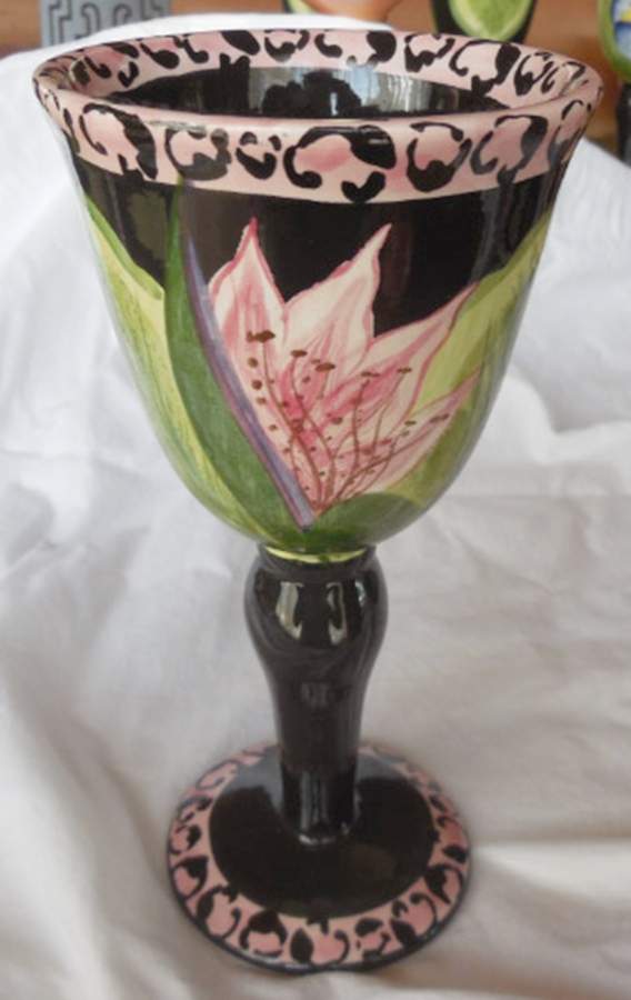 LGA141 China Goblet by Laurie Gates-1