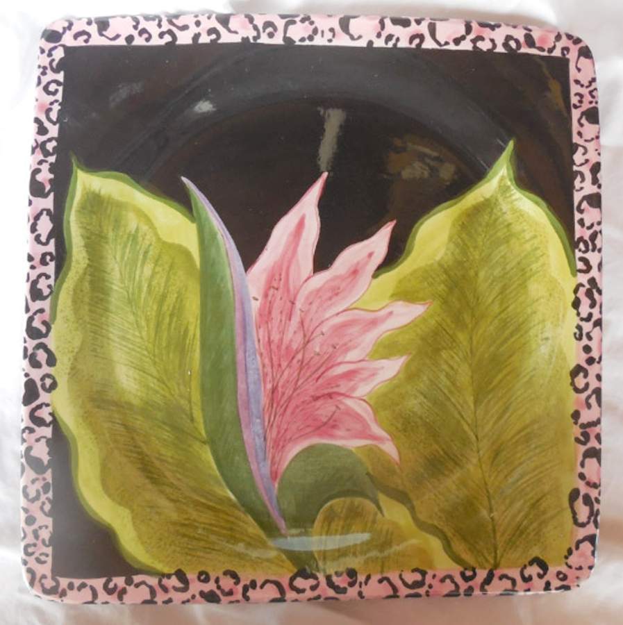 LGA141 Square Dinner Plate by Laurie Gates-1