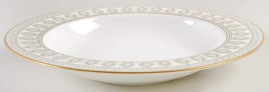 Gilded Pearl 9" Soup/Pasta Bowl by Lenox-1