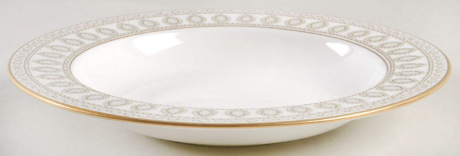Gilded Pearl 9" Soup/Pasta Bowl by Lenox-1
