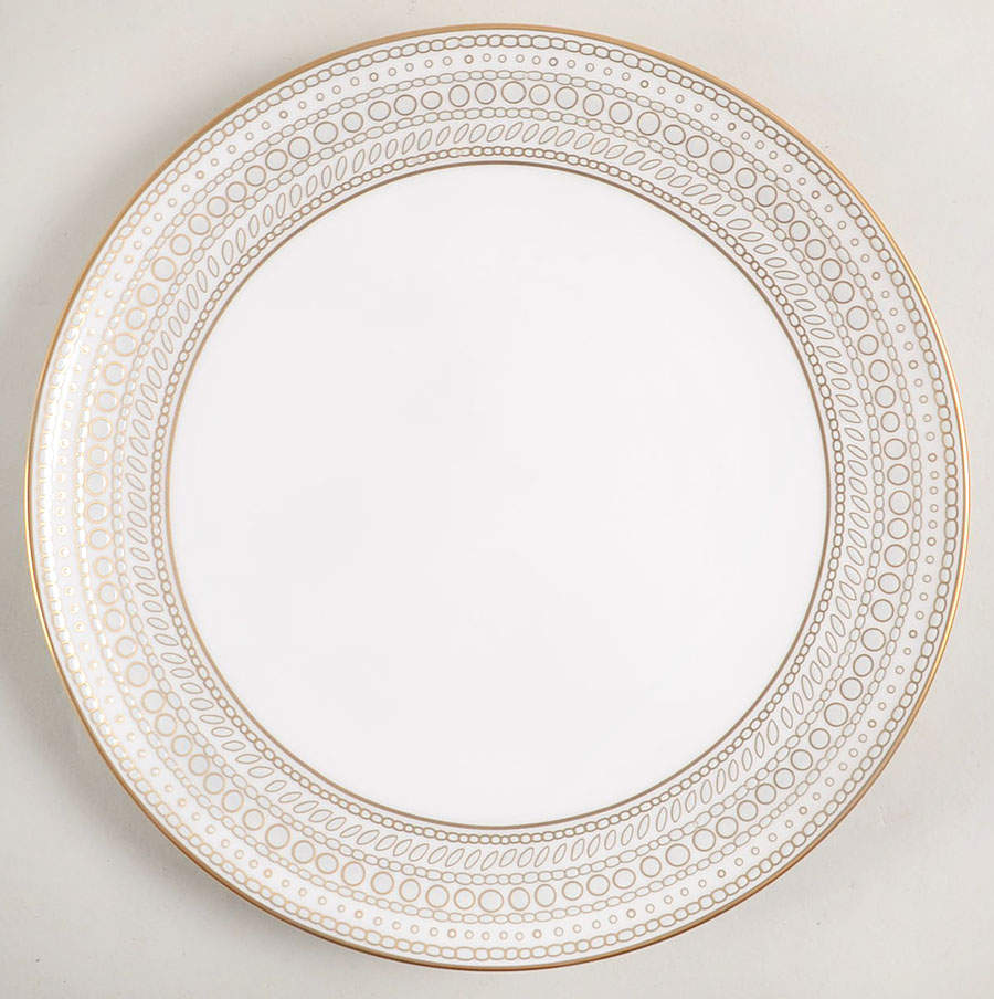 Gilded Pearl Accent Luncheon Plate by Lenox-1