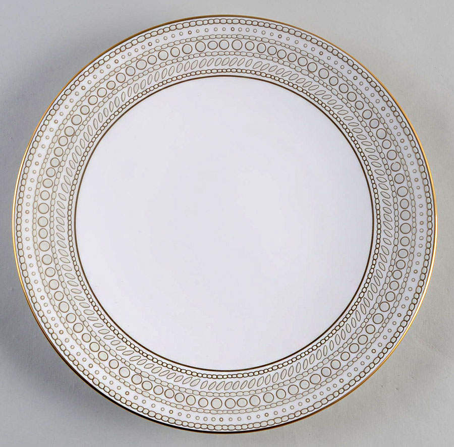 Gilded Pearl Accent Luncheon Plate by Lenox-1