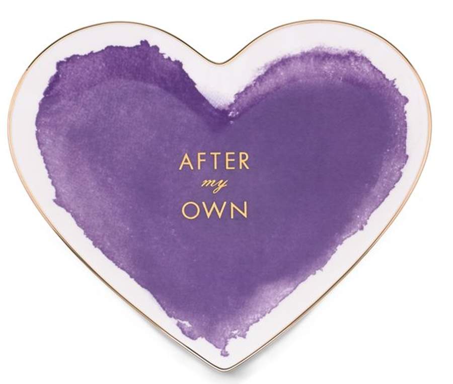 Posy Court Heart Shaped Dish by Lenox-1