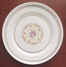 Golden Delight Salad Plate by Limoges-American-1