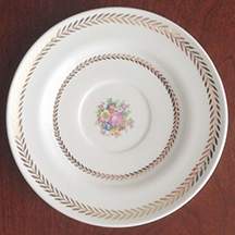 Golden Delight Saucer by Limoges-American-1