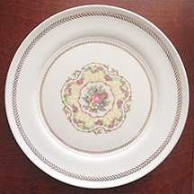 Golden Delight Dinner Plate by Limoges-American-1