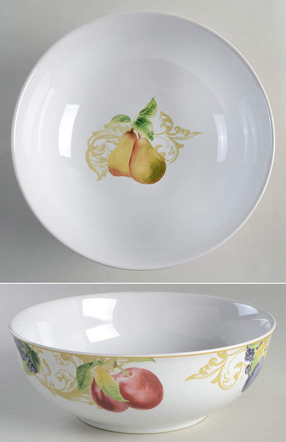 Garden Mural 9" Round Serving Bowl by Lenox-1