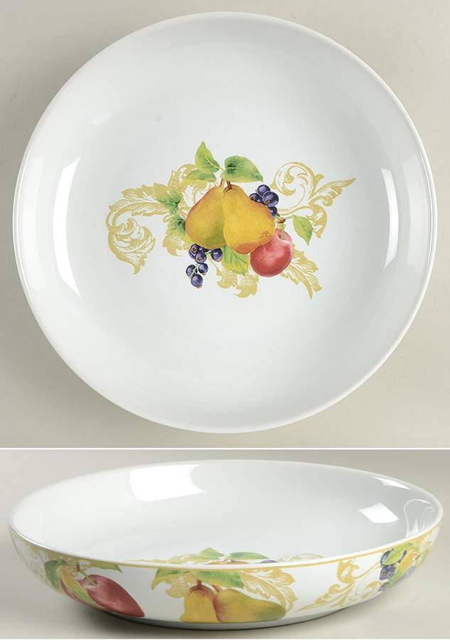 Garden Mural 12" Pasta Serving Bowl by Lenox-1