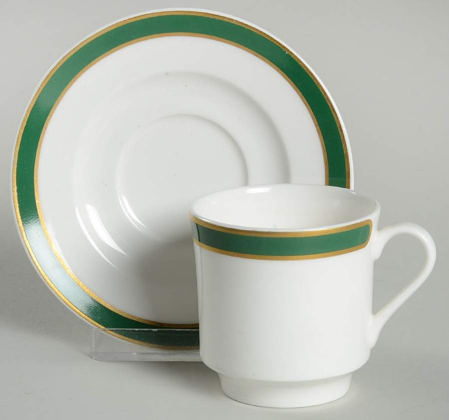 L449 Footed Demitasse Cup & Saucer Set by Lenox-1