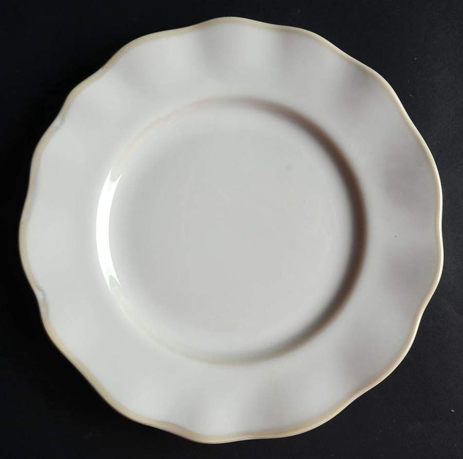Organics White Luncheon Plate by Lenox-1