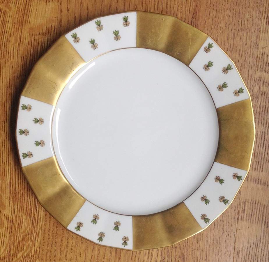 LIM685 Salad Plate by Limoges-French-1