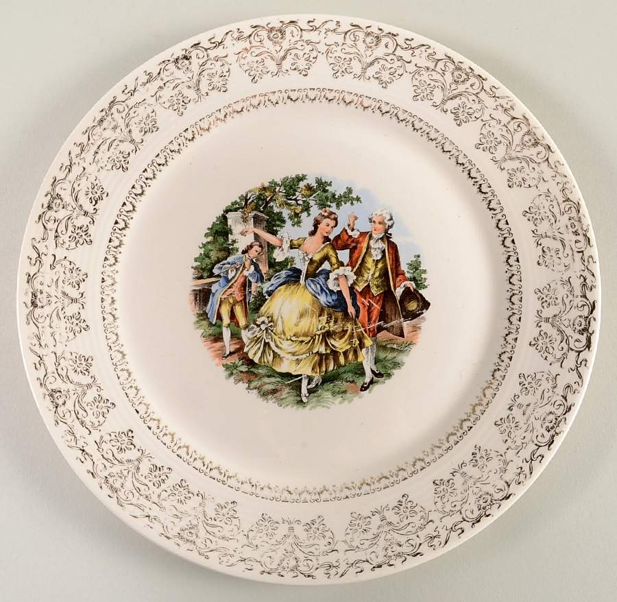Chantilly (#1ts340) Dinner Plate by Limoges-American-1