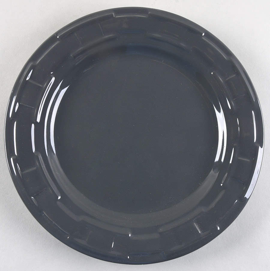 Woven Traditions-Pewter Gray Luncheon Plate by Longaberger-1