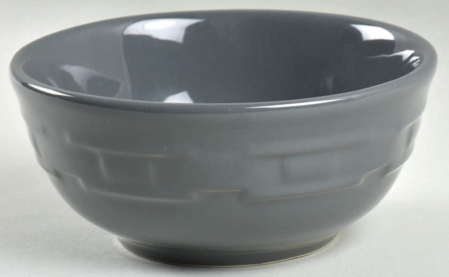 Woven Traditions-Pewter Gray Individual Soup/Salad Bowl by Longaberger-1