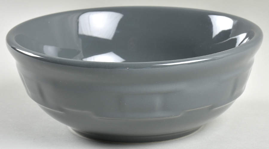 Woven Traditions-Pewter Gray Coupe Cereal Bowl by Longaberger-1