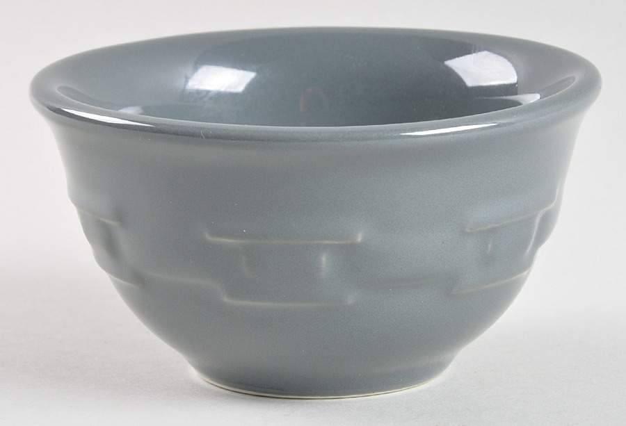 Woven Traditions-Pewter Gray Dessert Bowl by Longaberger-1