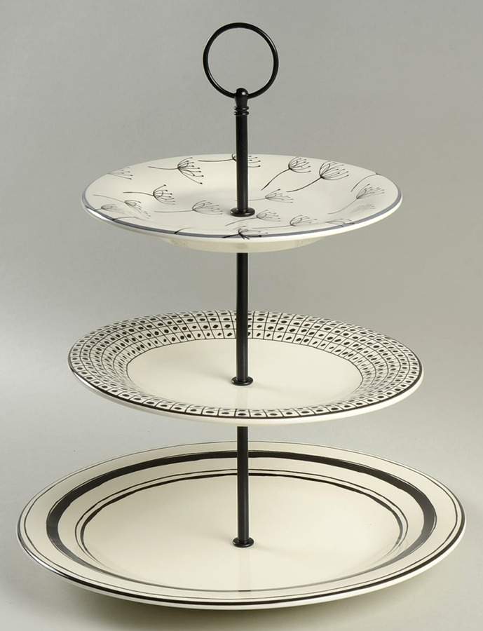 Around the Table 3-Tiered Serving Tray (DP, SP, BB) by Lenox-1