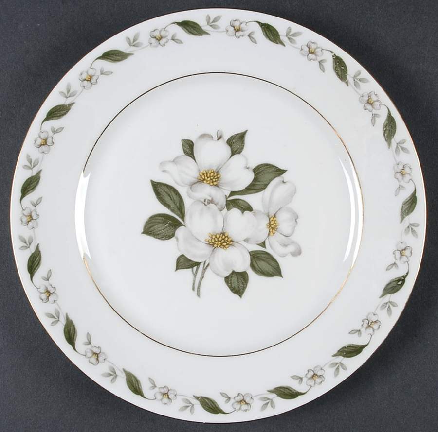 LEC8 (Gold Verge) Salad Plate by Lecot-1