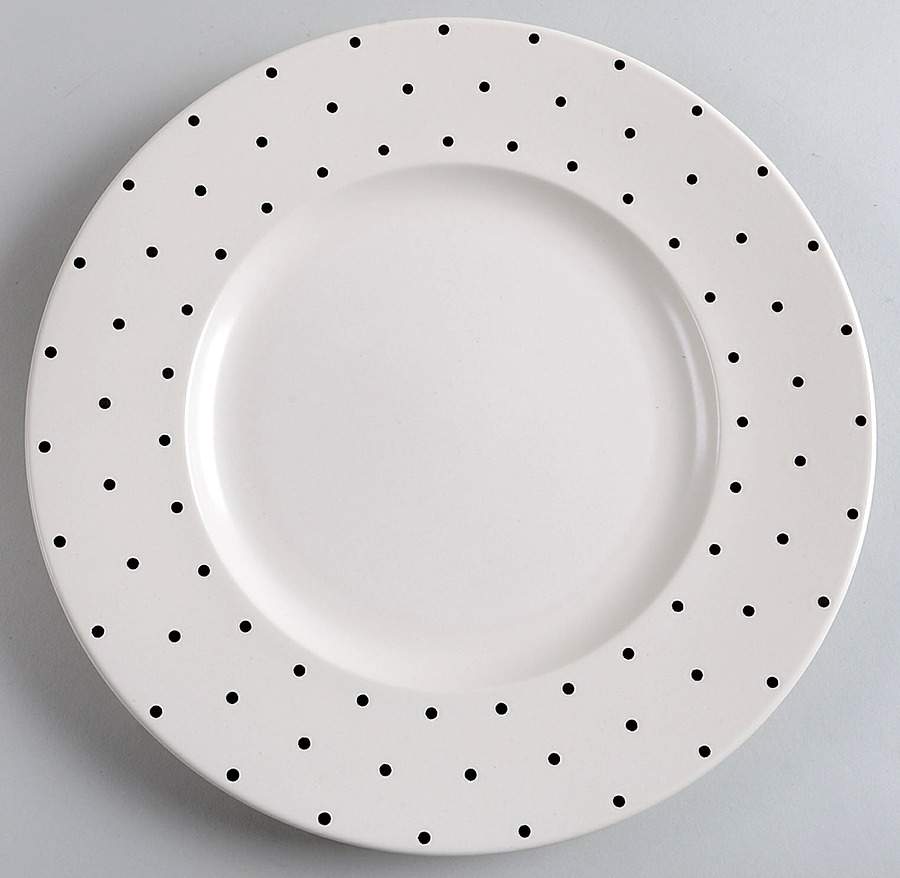 Larabee Dot Cream Dinner Plate by Lenox-1