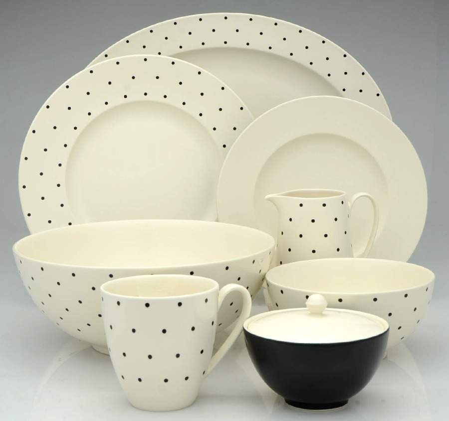 Larabee Dot Cream 37 Piece Set by Lenox-1